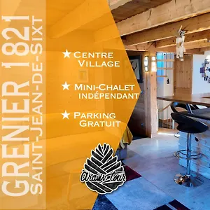 Le Grenier 1821 - Mini - Centre Village - Aravistour Appartement